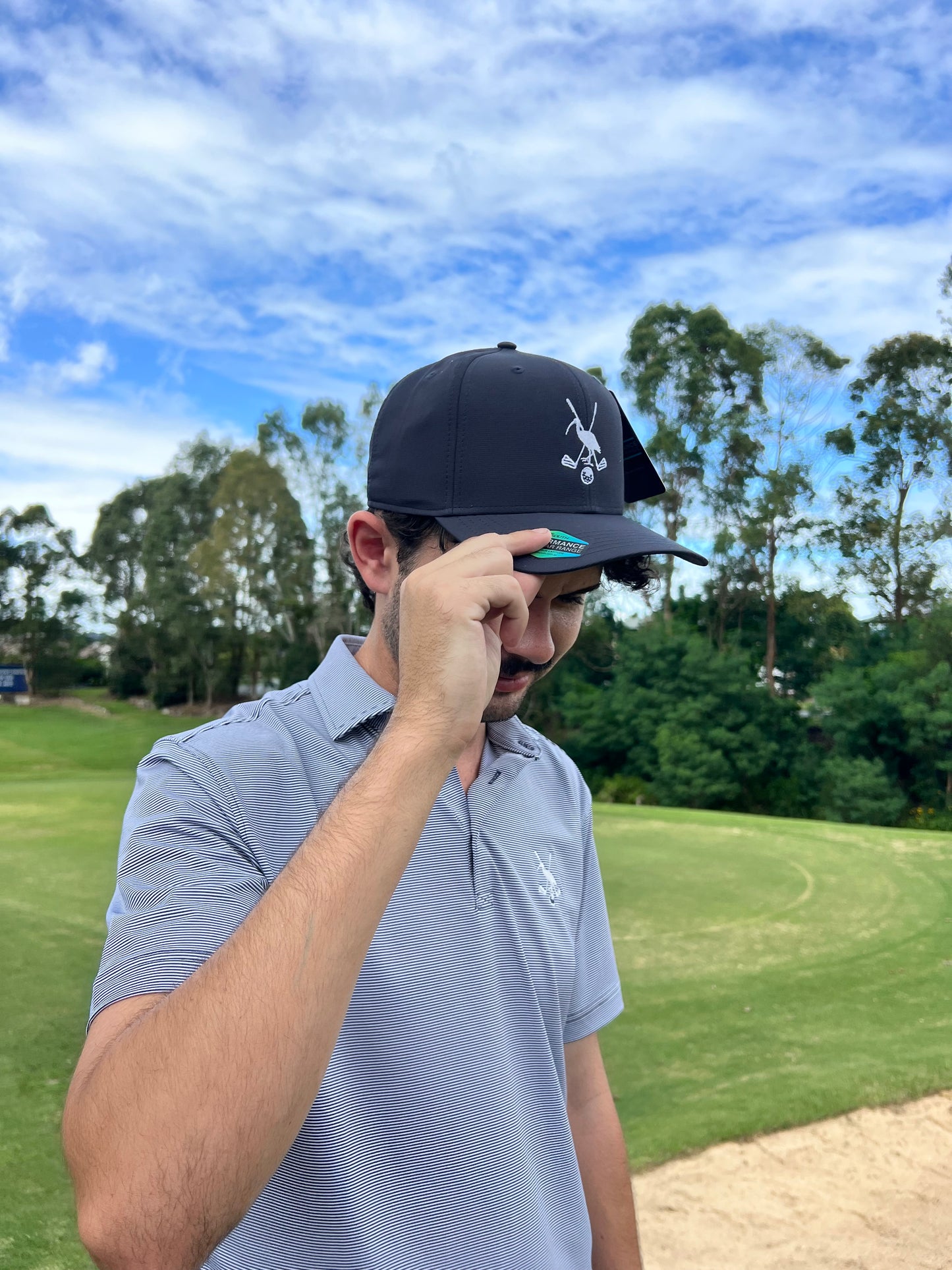 Pin Chicken Pro Fit Cap- Black