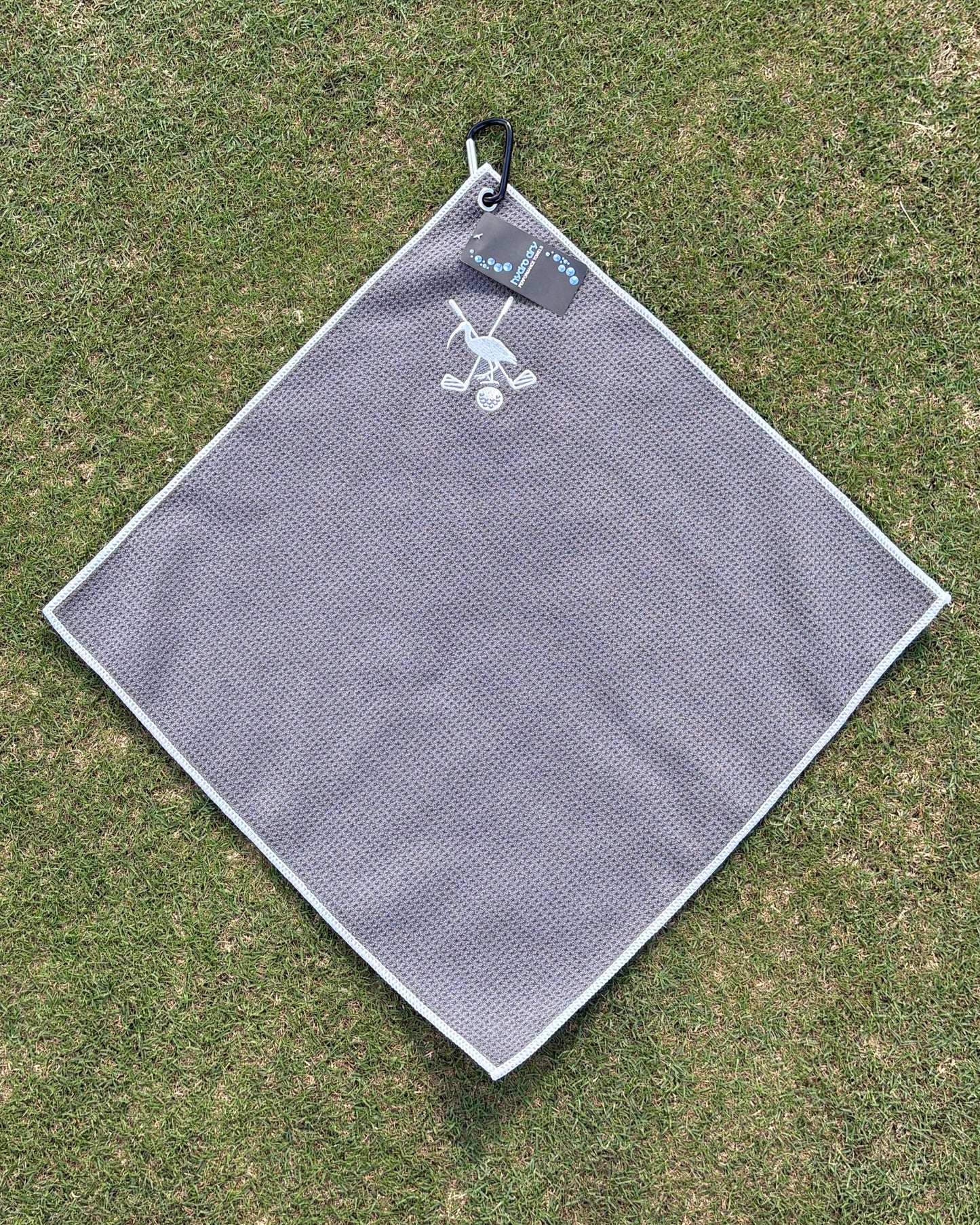 Pin Chicken Golf Towel- Green