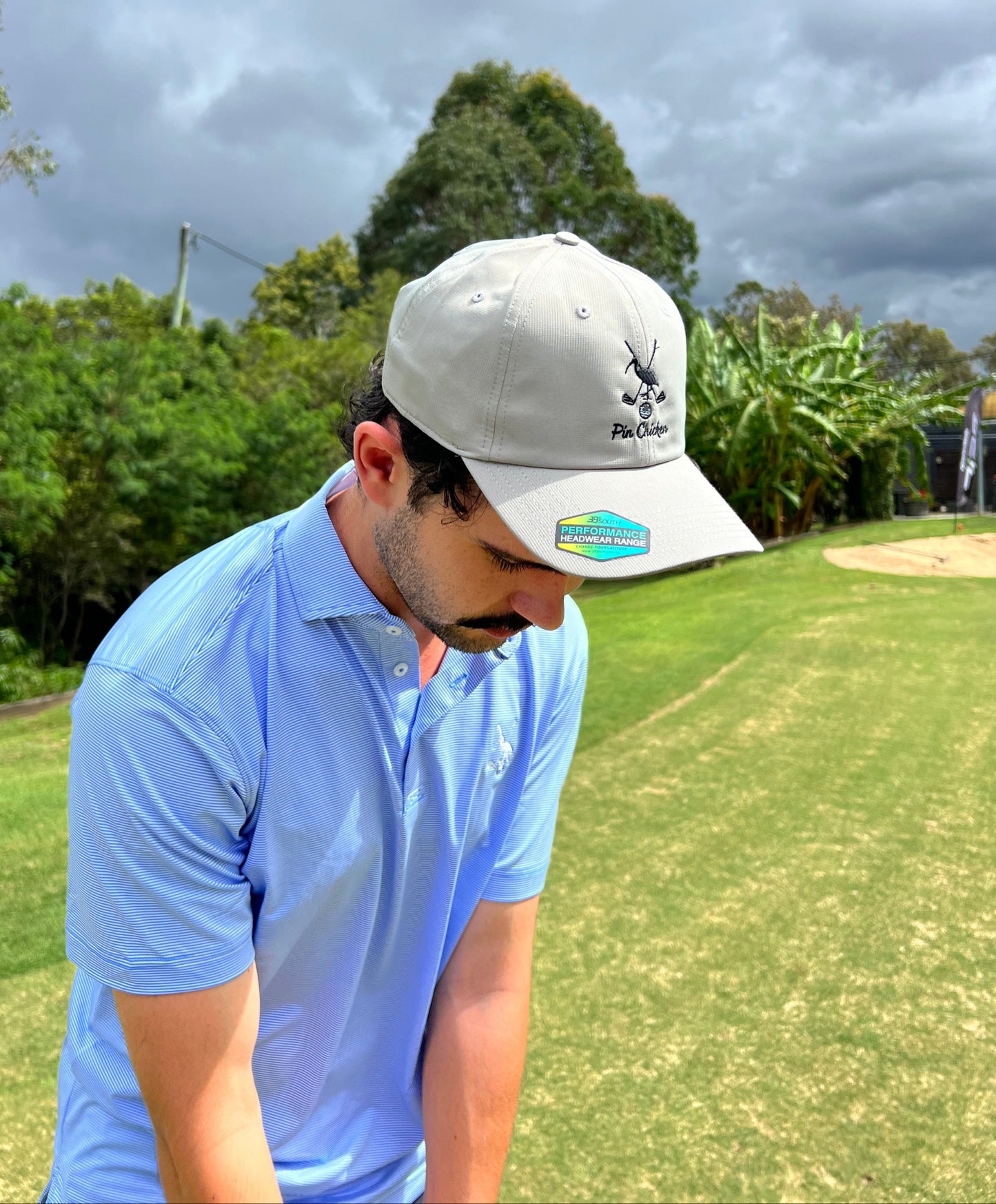 Pin chicken Form Fit Cap-Beige