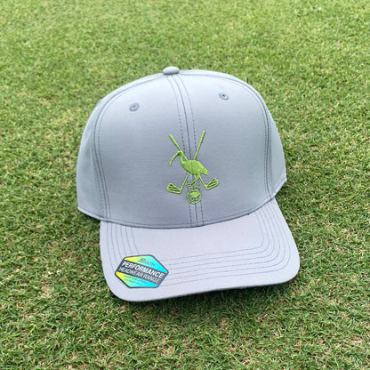 Pin Chicken Pro Fit Cap- Grey