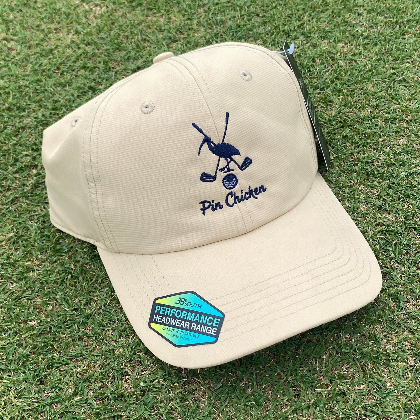 Pin Chicken Form Fit Cap- Charcoal