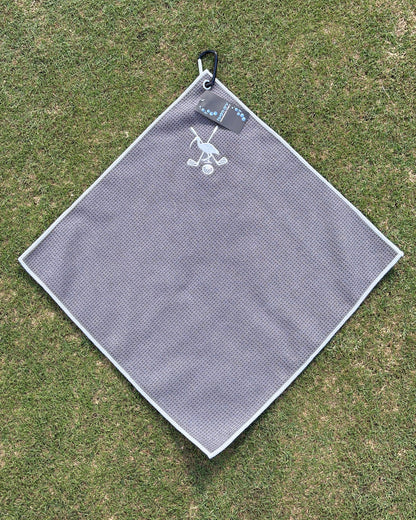Pin Chicken Golf Towel- Green
